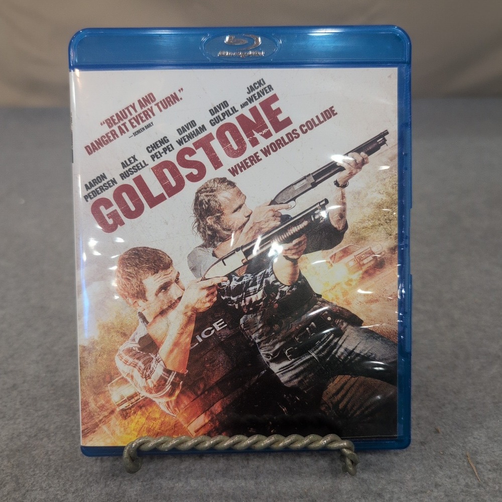 Goldstone Blu-ray Movie 2018 Australian Neo-Western Thriller Ivan Sen VG+ - Picture 1 of 2